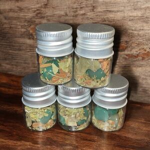 ‼️2️⃣LEFT‼️ Money Manifestation Travel Jars Hand Crafted